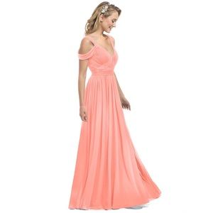 Azazie Calla bridemaids dress.